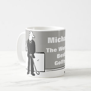 ザ・ワード・ゴルファー最高のズ コーヒーマグカップ
