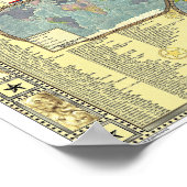 ザ・ワールド – ステレオタイプのマップ ポスター (角)