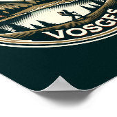 ザ・ヴォージュ・フランスバッジ ポスター (角)