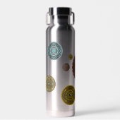 ザ〔占星術の〕十二宮図マンダラス ウォーターボトル (正面)