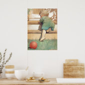 ザ・幼児男の赤ちゃんbyジェシー・ウィルコックス・スミス ポスター (キッチン)