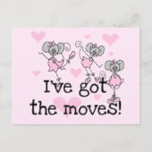 ザ・得ムーブス・バレエTシャツとギフト ポストカード (正面)