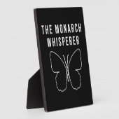 ザ（昆虫）オオカバマダラ、モナークウィスパー フォトプラーク (側面)