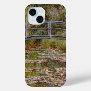 ザ《植物》スイレンポンドバイクロードモネ iPhone 15ケース