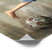 ザ・欲望 – ジャッキーリアオ – サッカーFutembol Futbol ポスター (角)