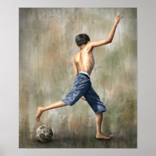 ザ・欲望 – ジャッキーリアオ – サッカーFutembol Futbol ポスター