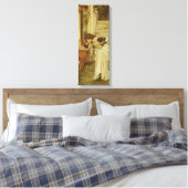 ザ・神社byジョン・ウィリアム・ウォーターハウス キャンバスプリント (インサイチュ (寝室))