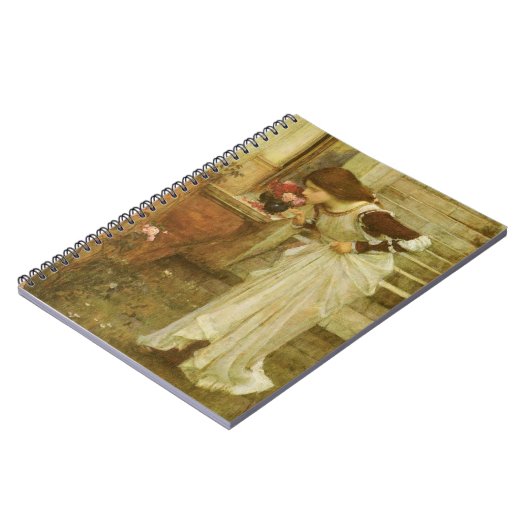 ザ・神社byジョン・ウィリアム・ウォーターハウス ノートブック (左側)