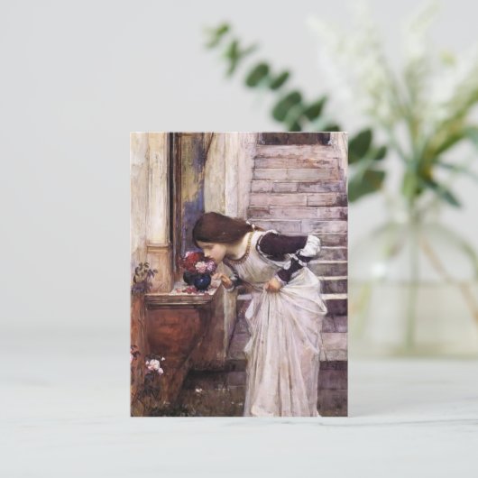 ザ・神社byジョン・ウィリアム・ウォーターハウス ポストカード (スタンド正面)