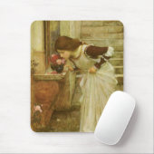 ザ・神社byジョン・ウィリアム・ウォーターハウス マウスパッド (マウス)