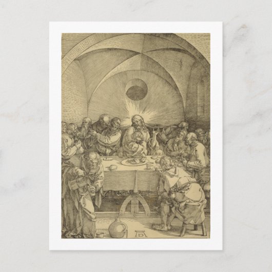 ザ・素晴らしパッション – 最後の晩餐はがき ポストカード (正面)