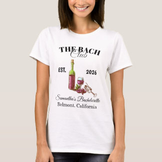ザ・BACHクラブ・バチェロレッテ Tシャツ