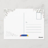 ザAisイカットテピマレーシア ポストカード (裏面)