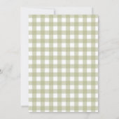 ザApple of my Eye baby shourテーマ 招待状 (裏面)