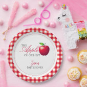 ザApple of Our Eye秋ベビーシャワー ペーパープレート (パーティー)