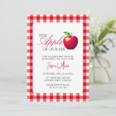 ザApple of Our Eye秋ベビーシャワー 招待状 (スタンド正面)