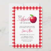 ザApple of Our Eye秋ベビーシャワー 招待状 (正面)