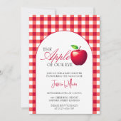 ザApple of Our Eye秋ベビーシャワー 招待状 (正面)