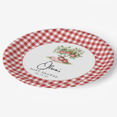 ザApple of our Eye Baby Shower紙プレート ペーパープレート (アングル)