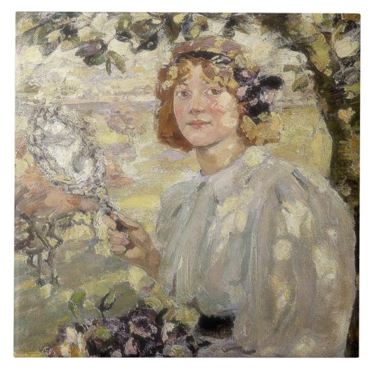 ザApple Tree (by Bessie MacNicol) タイル (正面)