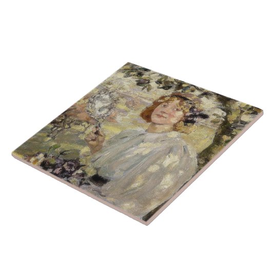 ザApple Tree (by Bessie MacNicol) タイル (側面)