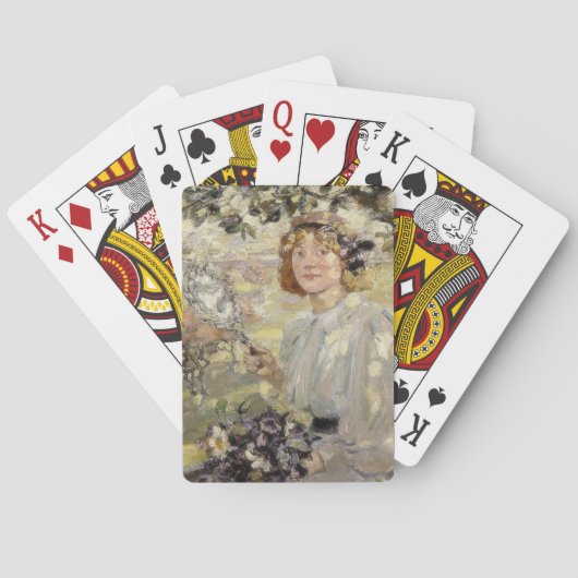 ザApple Tree (by Bessie MacNicol) トランプ (裏面)