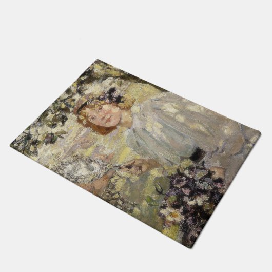 ザApple Tree (by Bessie MacNicol) ドアマット (アングル)