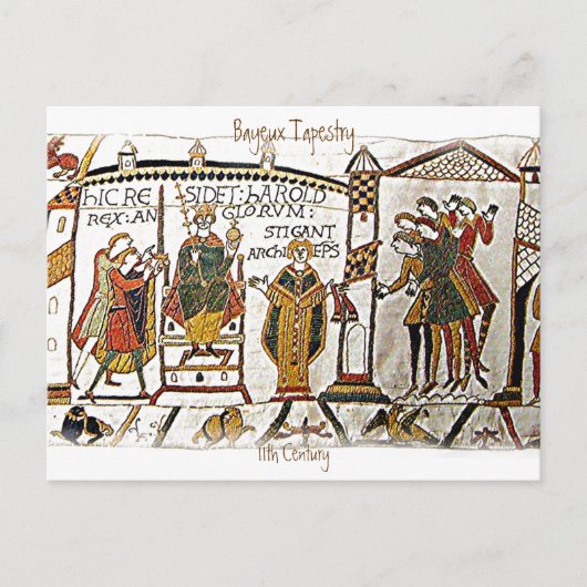 ザBayeux Tapestry -a2 – はがき (正面)