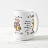 ザBIG 50バナナ/モンキーマグ コーヒーマグカップ (正面右)