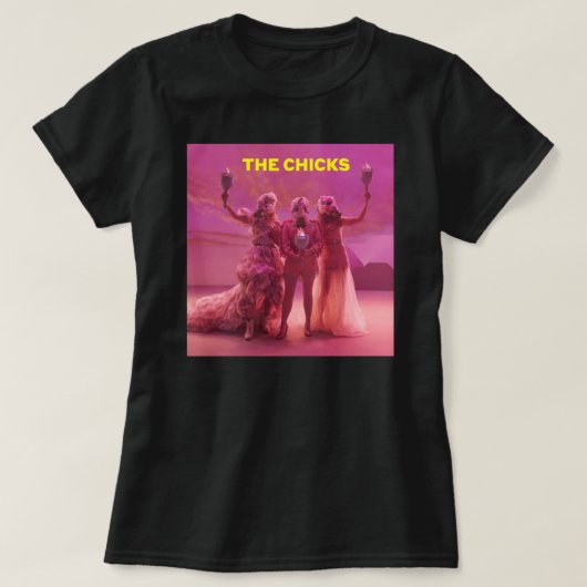ザchicks dixie tour 2022マスマイ tシャツ (デザイン正面)