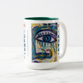 ザGSMO De Temporum Pars Iヴィンテージジャズマグ ツートーンマグカップ (正面右)