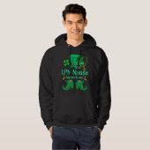 ザLpnナースレプレシャンSt patricks dayティーズ パーカ (正面フル)