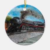 ザN&W 611アイアンホースオーナメント セラミックオーナメント (正面)