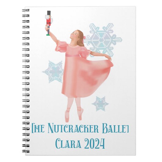 ザNutcracker 2024 – クララ ノートブック (正面)