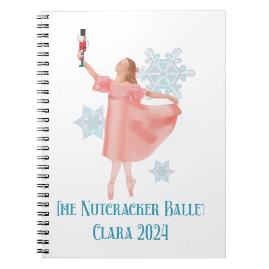 ザNutcracker 2024 – クララ ノートブック (正面)