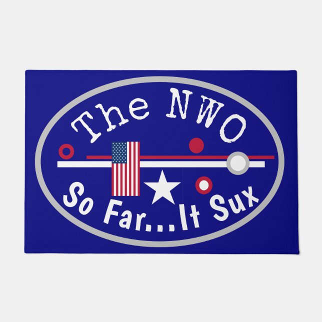 ザNWO Sux Door Mat ドアマット (正面)