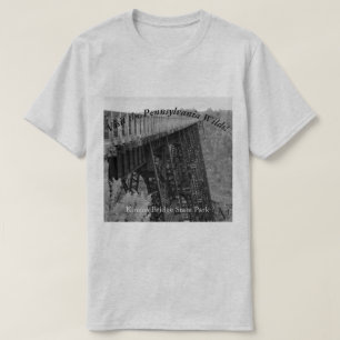 ザPAウィルド土産Kinzua橋を訪れる Tシャツ