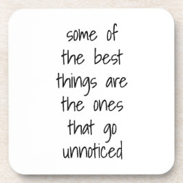 ザThings最高の懸命プラスチックコースター コースター