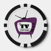 ザTVスタジオトランプのポーカーチップ!!! ポーカーチップ (正面)