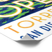 ザUSAゴルフオープン2021トーリーパインズギフト ポスター (角)