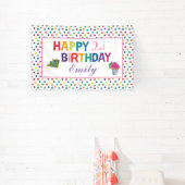 ザvery空腹のキャタピラーバタフライ誕生日バン 横断幕 (インサイチュ)