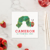 ザvery空腹キャタピラー誕生日 スタンダードカクテルナプキン (インサイチュ)