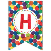 ザvery空腹キャタピラー誕生日 バンティングフラッグ (第2の旗)