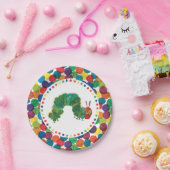 ザvery空腹キャタピラー誕生日 ペーパープレート (パーティー)