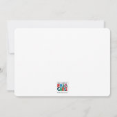 ザvery空腹キャタピラー誕生日 招待状 (裏面)