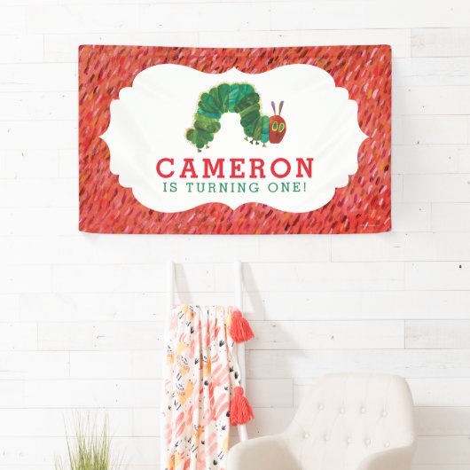 ザvery空腹キャタピラー誕生日 横断幕 (インサイチュ)