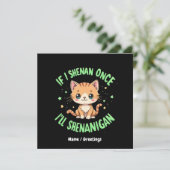 シおもしろいェナンもしSt patricksシェナニガン 招待状 (スタンド正面)