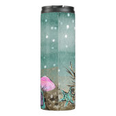 *~*シお洒落ェルグリッター人魚ウミガメ タンブラー (裏面)