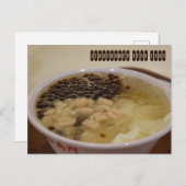 シアオナンメン伝統的ビーンカード ポストカード (正面/裏面)