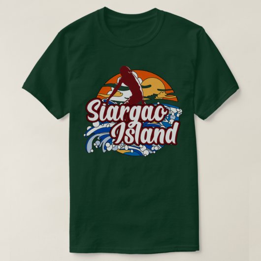 シアガオアイランドサーフ Tシャツ (デザイン正面)